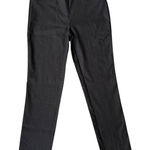 Renuar black stretchy pull on straight dress career pant women's size 2 Photo 0