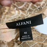 Alfani  Animal Print V Neck Sheer Blouse Photo 9