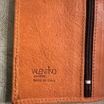 Valentino wallet saddler vintage leather Made in Italy tri fold long Photo 8