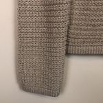 Talbots Petite Women’s Gold Metallic Knit Button-Up Cardigan Sweater Photo 3