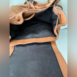 Rebecca Minkoff Brown Leather backpack with gold zippers Photo 1