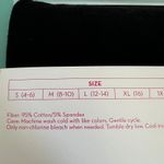 Xhilaration  Women's Black Cotton Bike Shorts - Size Small Photo 4