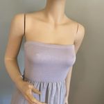 Judith March  GREY‎ LINED STRAPLESS DRESS MEDIUM Photo 5