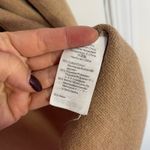 J.Crew  $158 Juliette Collarless Sweater-Blazer Tan Women's Size XXL Photo 9