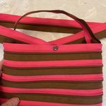 Unique Fun Zip It Purse Pink & Brown Photo 3