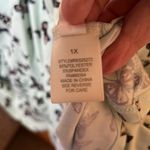 Ultra Flirt  adorable mint green with butterfly print dress, 1X Photo 5