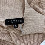 1. State Sleeveless Mock Neck Sweater Dress Light Pink Sparkles Size Small NWT Photo 6