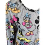 Disney  Long Sleeve Gray Pajama Shirt Size Large Photo 4