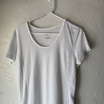 Mountain Hardwear Shirt Large White Athletic Performance Short Sleeve Outdoor Photo 1