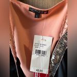 Hot Kiss  Elegant Black and Pink Lace Trim Camisole Photo 2