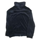 Onque casuals women's size xl cotton velvet jacket with rhinestones 0061 Black Photo 3