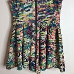 Material Girl  rainbow tie dye romper outfit size medium cute festival beach Photo 9