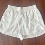 Free People  Movement White Lounge Shorts Cotton Small Photo 0