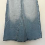 Joe's Denim Maxi Skirt Margo Size 27 Light Wash Blue Modest Long Photo 9