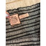 Juicy Couture Vintage  Dress Womens XS Black White Stripes Strapless Y2K Boho Photo 9