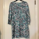 Lilly Pulitzer Juliet Dress Hippy Hippy Shake Womens Large V Neck Photo 3