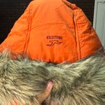 Hollister Vintage Co Puffer Vest With Faux Fur Hood Photo 8