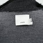 Vince Rex Rabbit Fur Drape Front Sweater Vest S Photo 8