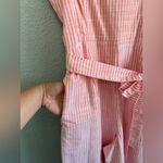 Gianni Bini NWT Striped Crop Leg Jumpsuit Size 4 Wide leg Cotton Photo 3