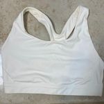 Athleta White  Racerback Sports Bra Photo 5