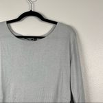 PEACH Asado Sweater‎ Knit Light Blue Long Sleeve L NWT Size L Photo 6