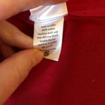 Ohio State Red V Neck Short Sleeve Cotton Logo Tee Shirt Size Small Photo 7