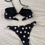 Black And White Polka Dot Halter Size XS Photo 8
