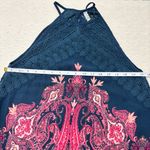 Free People Intimately  Dresses Shea Printed Navy Mini Dress Size S Photo 5