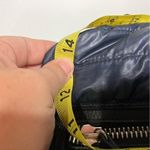 LP/LP quilted puffer purse navy blue 14” x 8.5” x 4” Black Photo 10