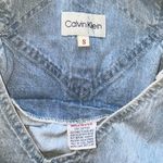 Calvin Klein VTG  Romper Shortalls Denim 100% cotton S Photo 1
