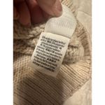 PINK - Victoria's Secret  Crewneck Pullover Sweater Women's Size Large Beige Warm Photo 4