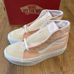 Vans Sk8-hi top tapered platform lace up shoes sneakers women’s 8 new Photo 1