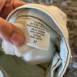 RE/DONE  the 80s long denim white shorts size 27 DR Photo 6