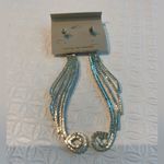 Dramatic Rhinestone Jewelry Silver Dangling Earrings NWT Photo 3