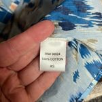 House of Harlow 1960 “Zoey Blue” Ruffled Blouse Photo 8