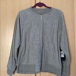 Andrew Marc Marc New York Zip-Up Gray Sweatshirt Size 1X Photo 0