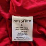 Retrofête Retrofete Billie Sequin Dress in Red Size Large Sleeveless Knee Length NWT Photo 9