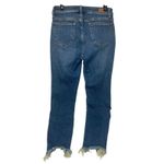 Judy Blue  Skinny Fit Jeans Women's Size 5 Distressed Frayed Hem Blue Denim Photo 2