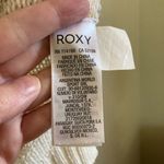 Roxy Scoop Neck Cream Colored Knit Long Sleeve Sweater A236 Photo 2