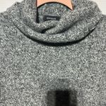 EXPRESS  (L) GRAY WOOL BLEND COWL NECK WARM COMFY SWEATER PREOWNED Photo 2