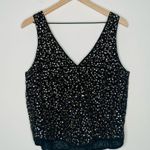 Harlowe $ Graham Harlowe & Graham Sequin Tank Top Photo 1
