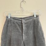 ASOS Design Petite Cord Barrel Pants in Charcoal Grey Size 2P Photo 6