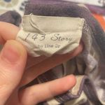 143 Story Purple and Cream Stripes Top Photo 4