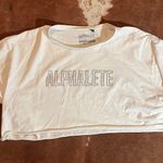 Alphalete  cropped tee  size XL No flaws Photo 0