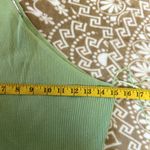 Jolie & Joy Dress Small Green One Arm Bodycon Ribbed Open Side Maxi Stretch. Size XL Photo 4