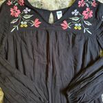 Old Navy Long Sleeve Embroidered Dress Photo 3