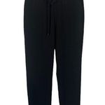 DKNY Black Drawstring Stretch Waist Lightweight Loungewear Joggers Women Sz XXS Photo 0
