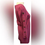 Talbots Womens Speckled Crewneck Sweater Dress Size Small 3/4 Sleeves Pink S NWT Photo 1