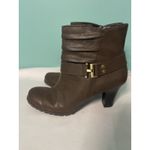 Aerosoles A2 by Womens Boot Size 10M Sleep Walk Heeled Ankle Brown S-627 Photo 3