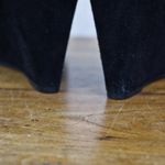 Saks 5th Avenue Saks Fifth Avenue Black Suede Insulated Wedge Chelsea Bootie 11M Photo 6